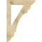 Ekena Millwork Olympic Slat Rough Sawn Bracket, Douglas Fir, 4"W x 26"D x 38"H BKT04X26X38OLY06RDF - alternate 4